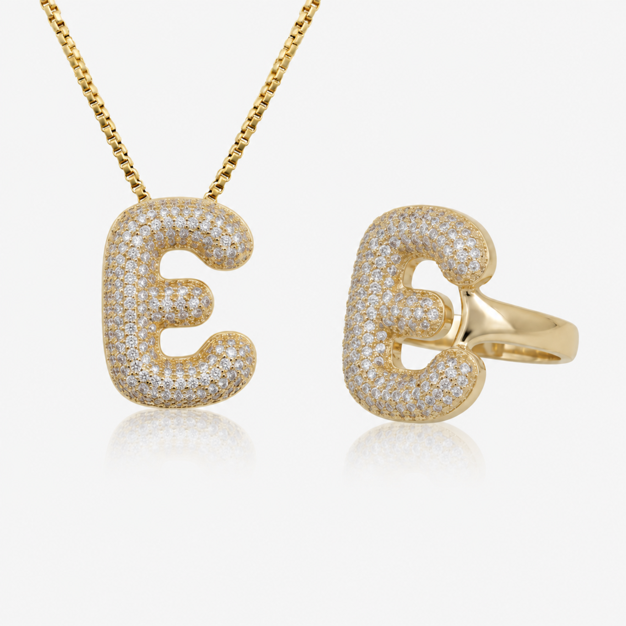 Adore Me Ring & Necklace 2 Piece Bundle - EVRYJEWELS