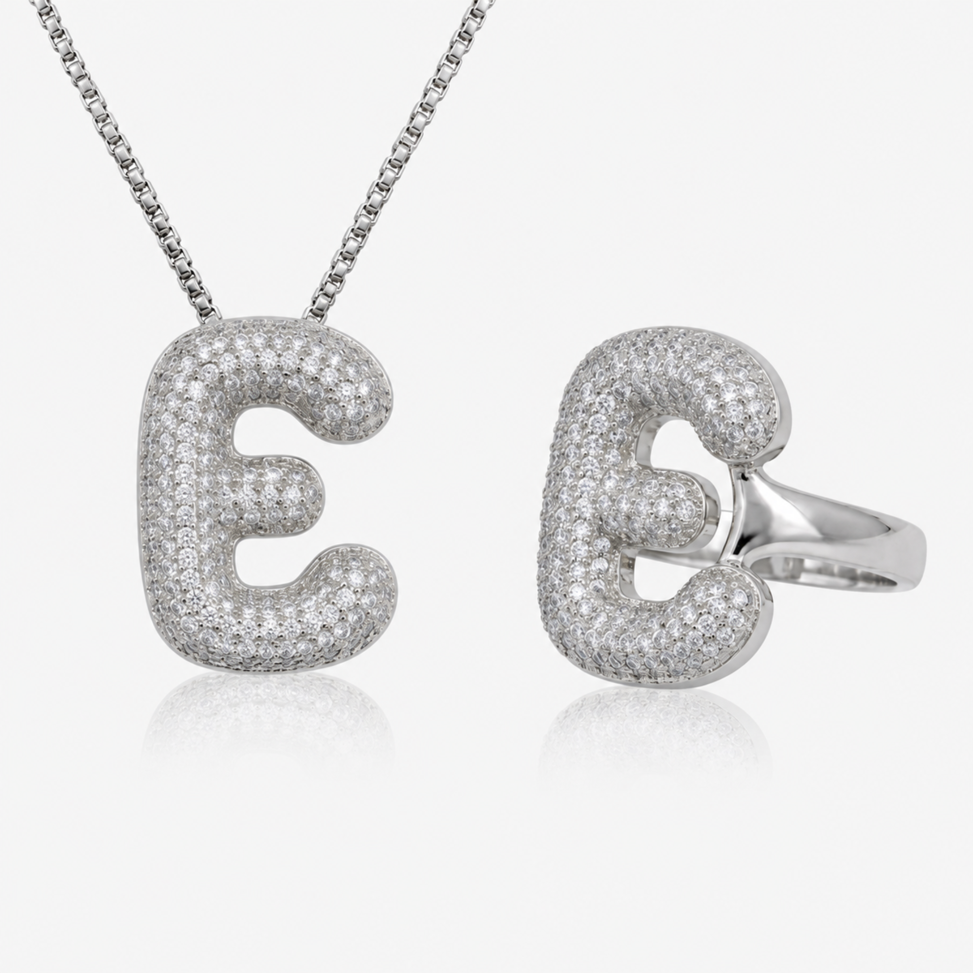 Adore Me Ring & Necklace 2 Piece Bundle - EVRYJEWELS