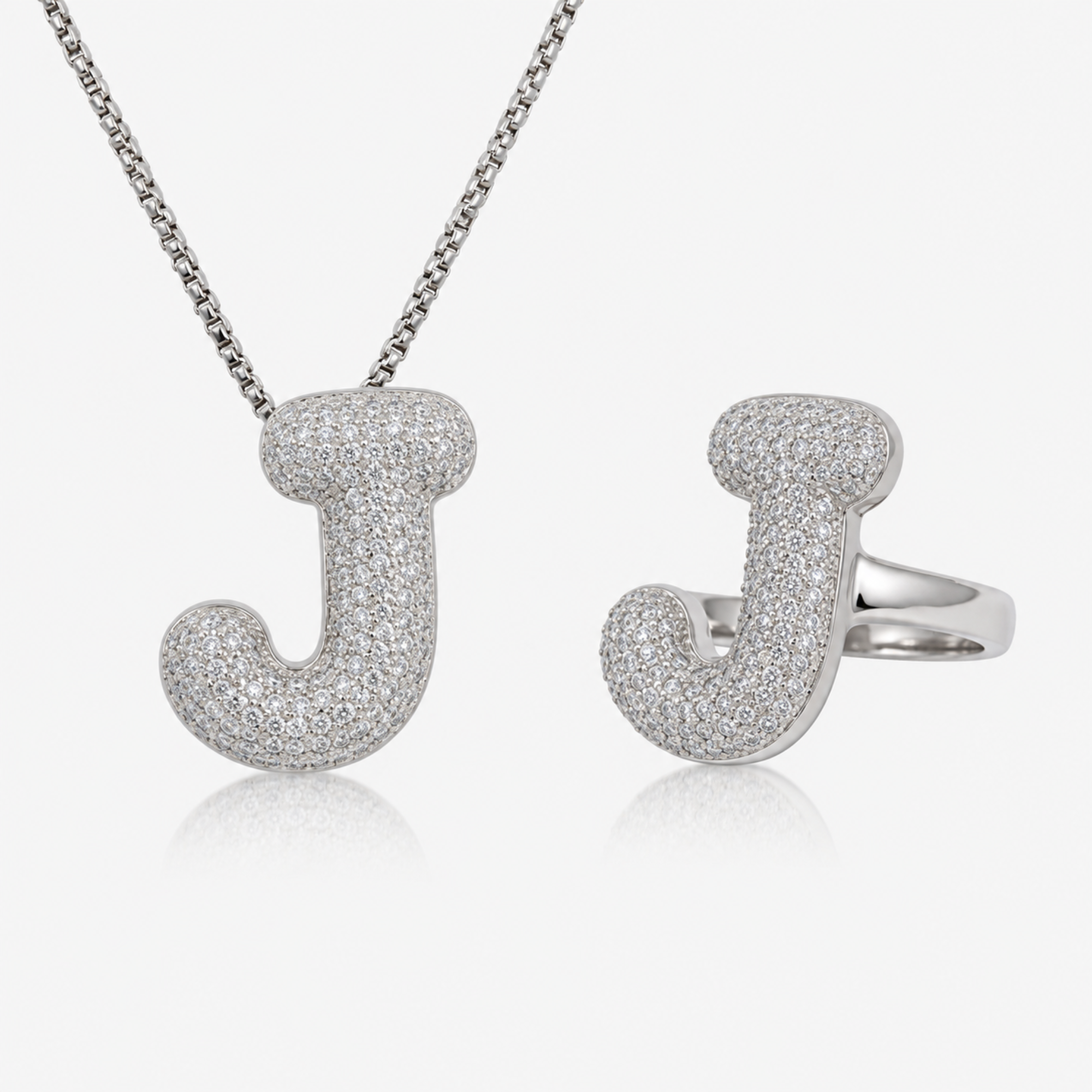Adore Me Ring & Necklace 2 Piece Bundle - EVRYJEWELS