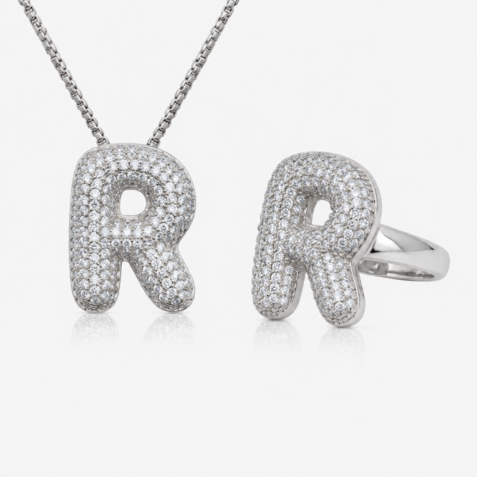 Adore Me Ring & Necklace 2 Piece Bundle - EVRYJEWELS