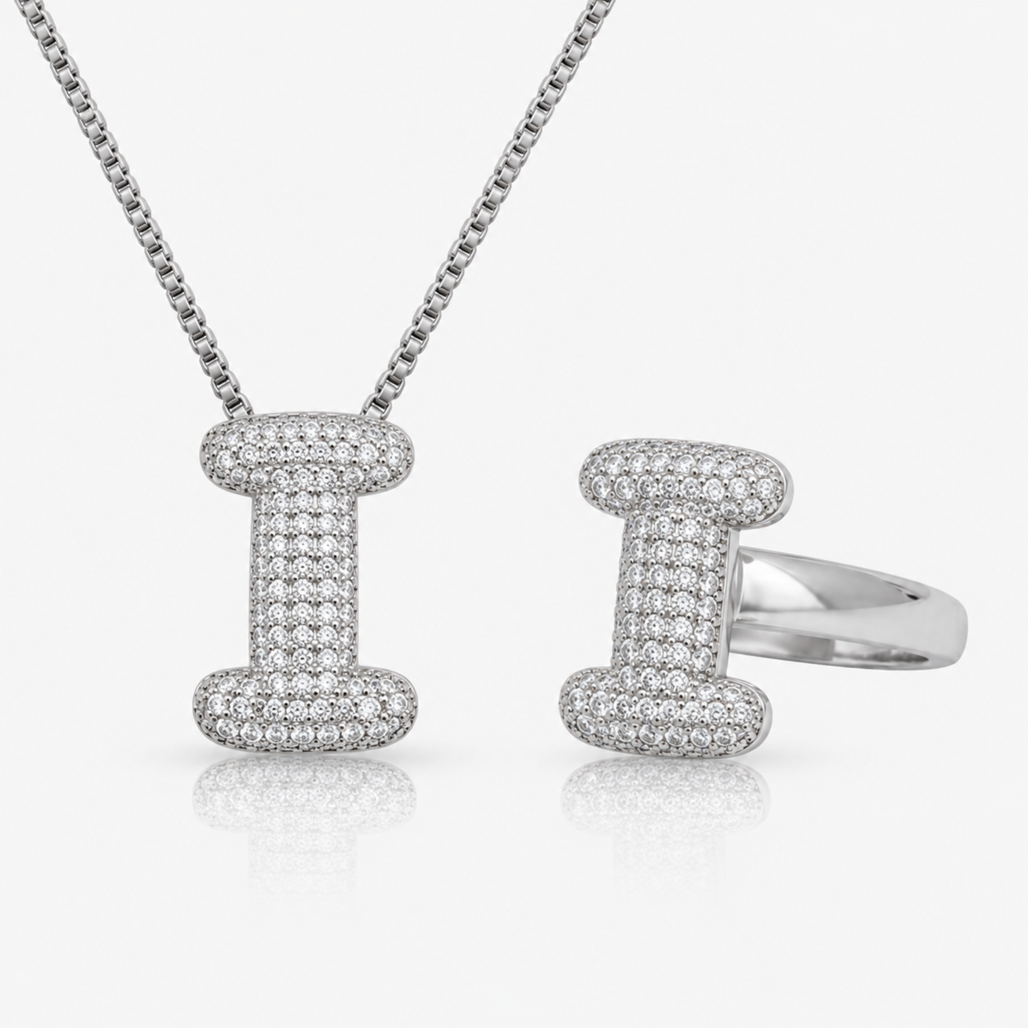Adore Me Ring & Necklace 2 Piece Bundle - EVRYJEWELS