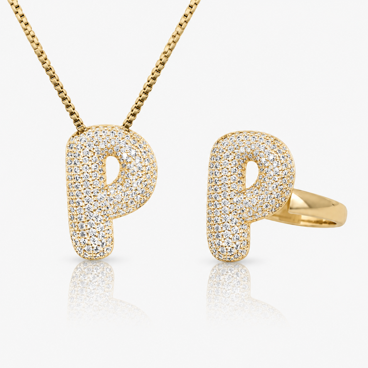 Adore Me Ring & Necklace 2 Piece Bundle - EVRYJEWELS