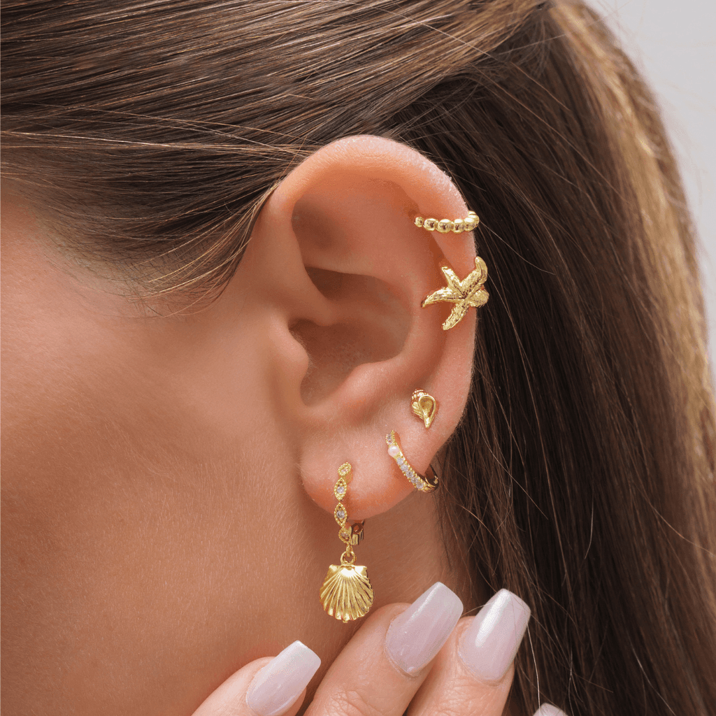 Conch Earrings - EVRYJEWELS