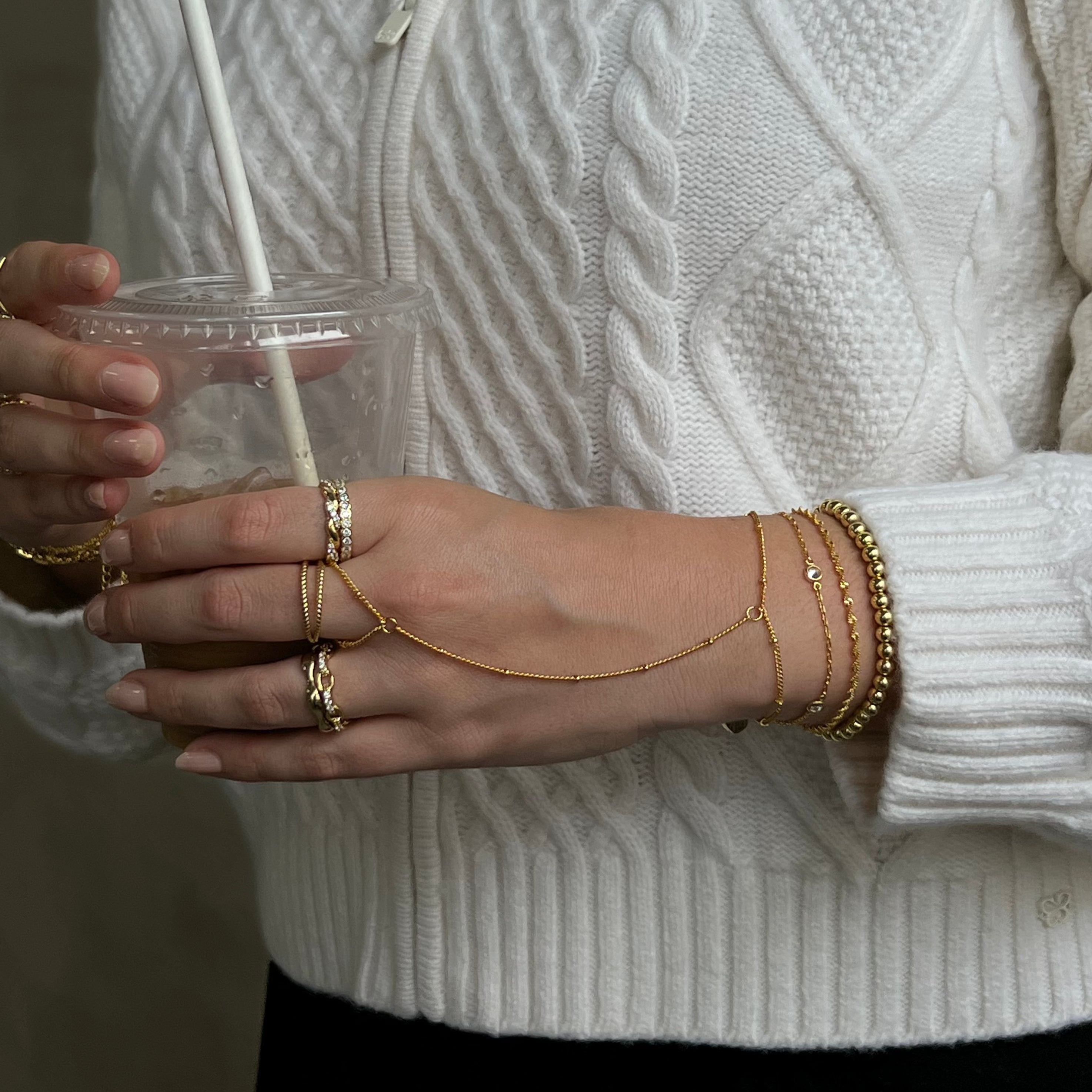 Corfu Hand Chain - EVRYJEWELS