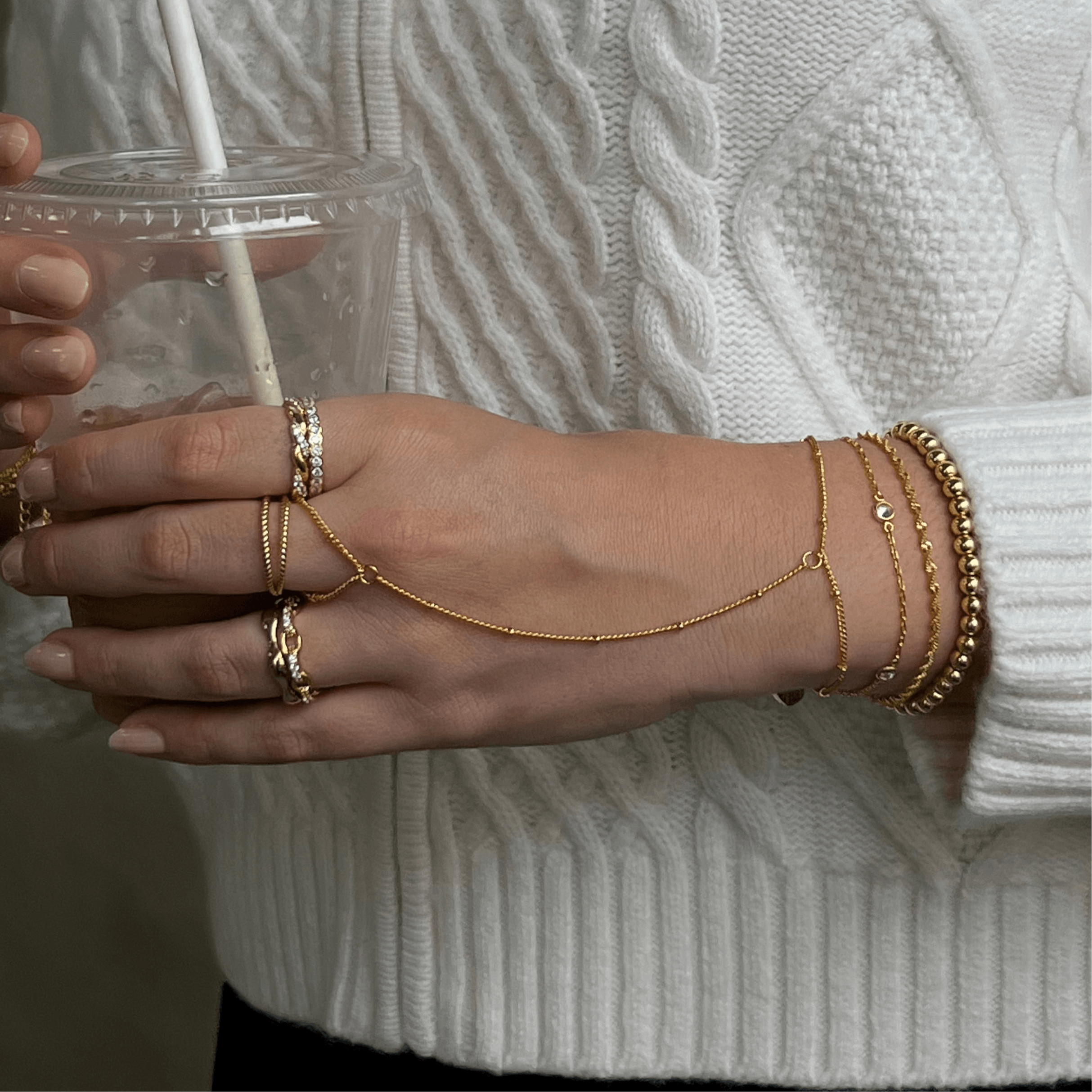 Corfu Hand Chain - EVRYJEWELS