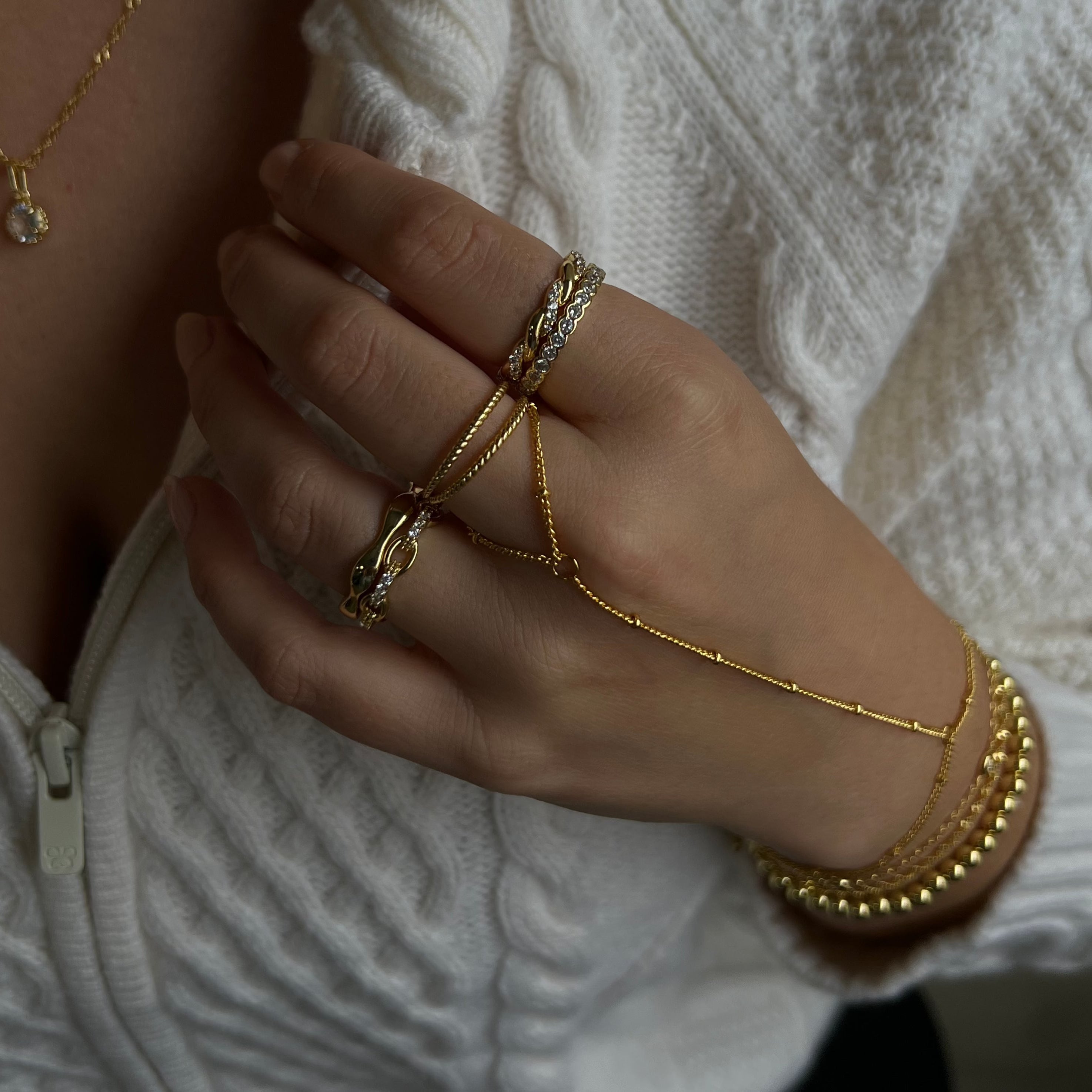 Corfu Hand Chain - EVRYJEWELS