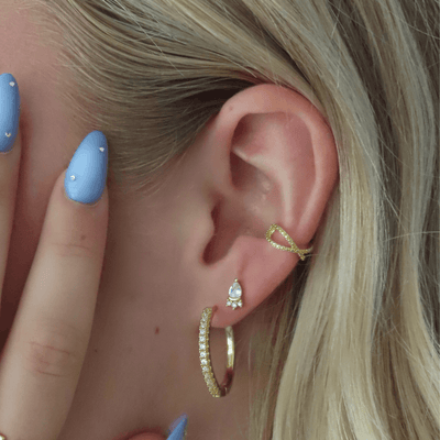 Crossover Ear Cuff - EVRYJEWELS