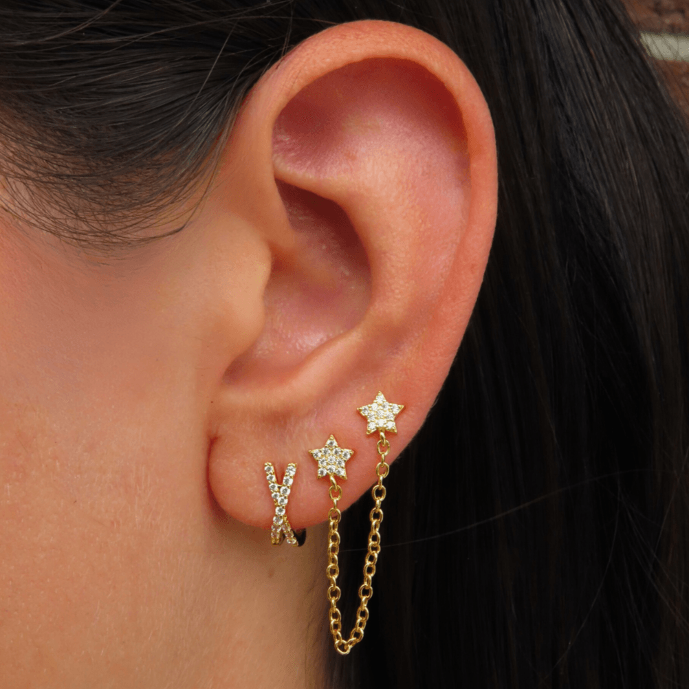 Crossover Earrings - EVRYJEWELS