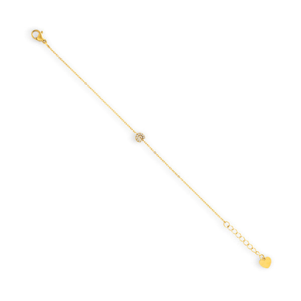 Crystal C Initial Bracelet - EVRYJEWELS
