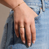 Crystal C Initial Bracelet - EVRYJEWELS