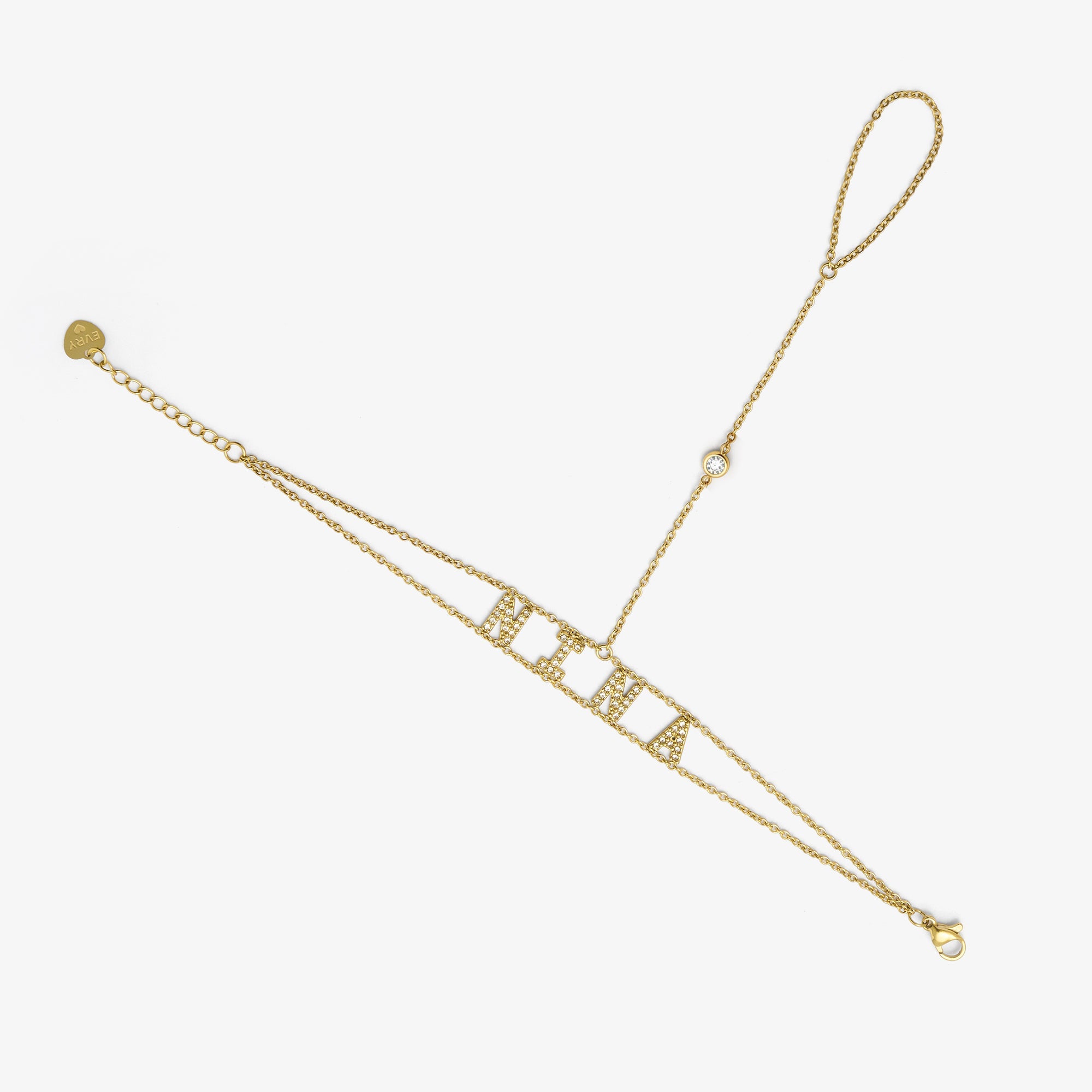 Custom/Personalized Double Hand Chain - EVRYJEWELS