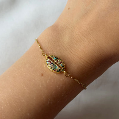 Rainbow Shell Bracelet - EVRYJEWELS
