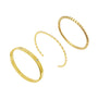 Desert Glow Bundle: 3 Piece Bangle - EVRYJEWELS