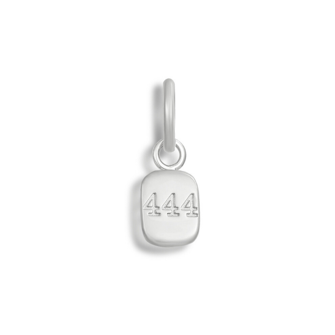 Divine Signs Charm - 444 / Silver