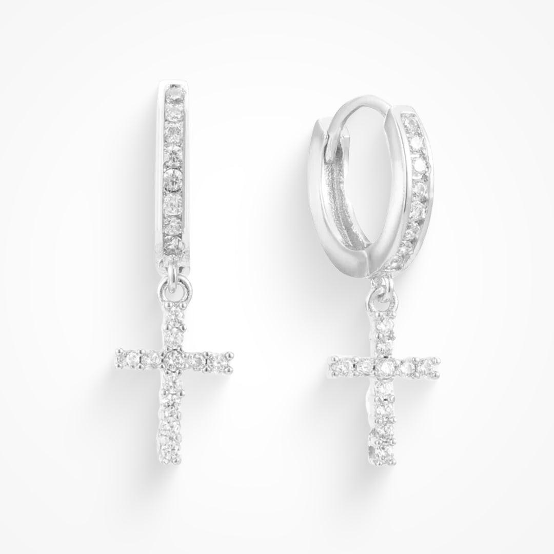 Don't Cross Me Earrings - EVRYJEWELS