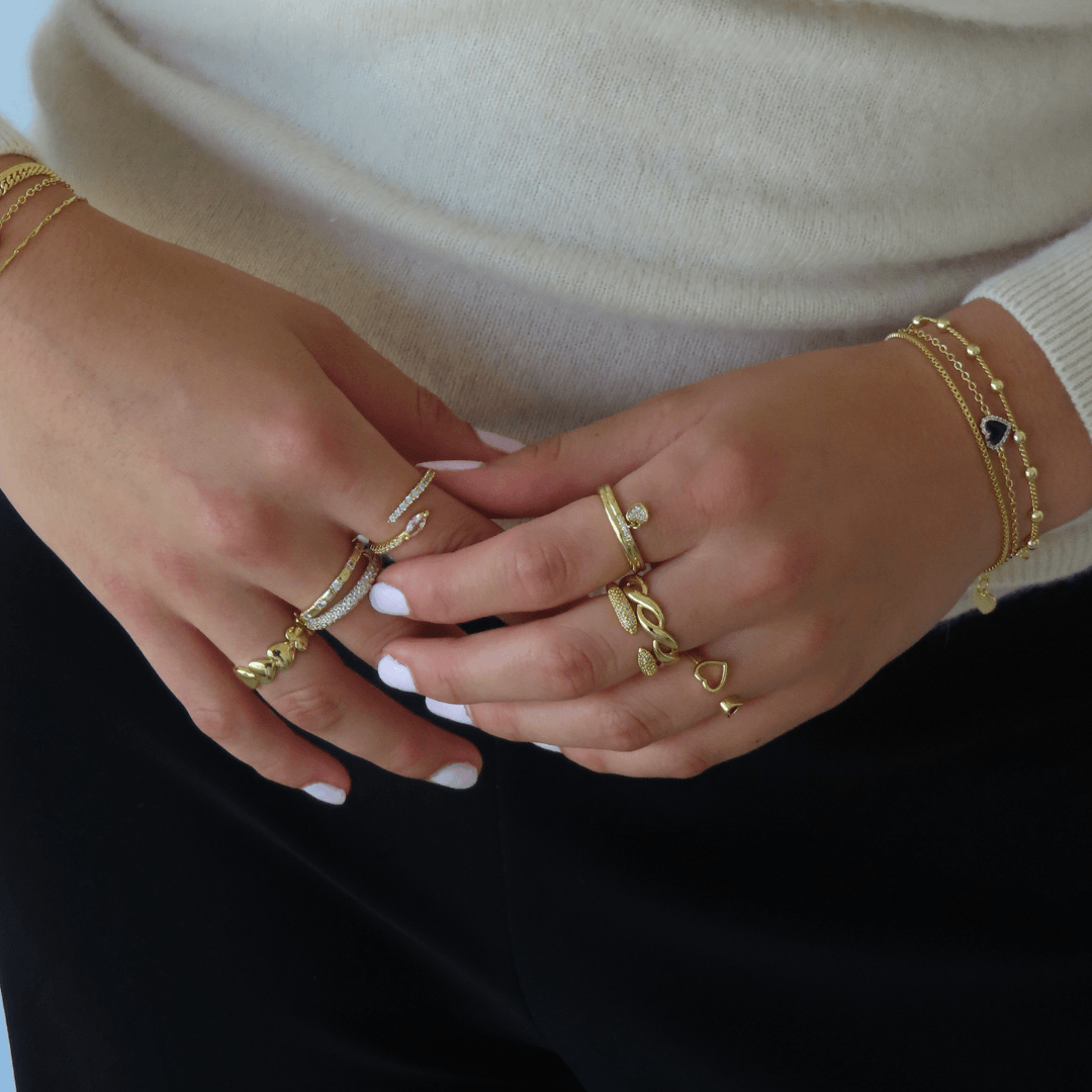 Double the Love Ring - EVRYJEWELS