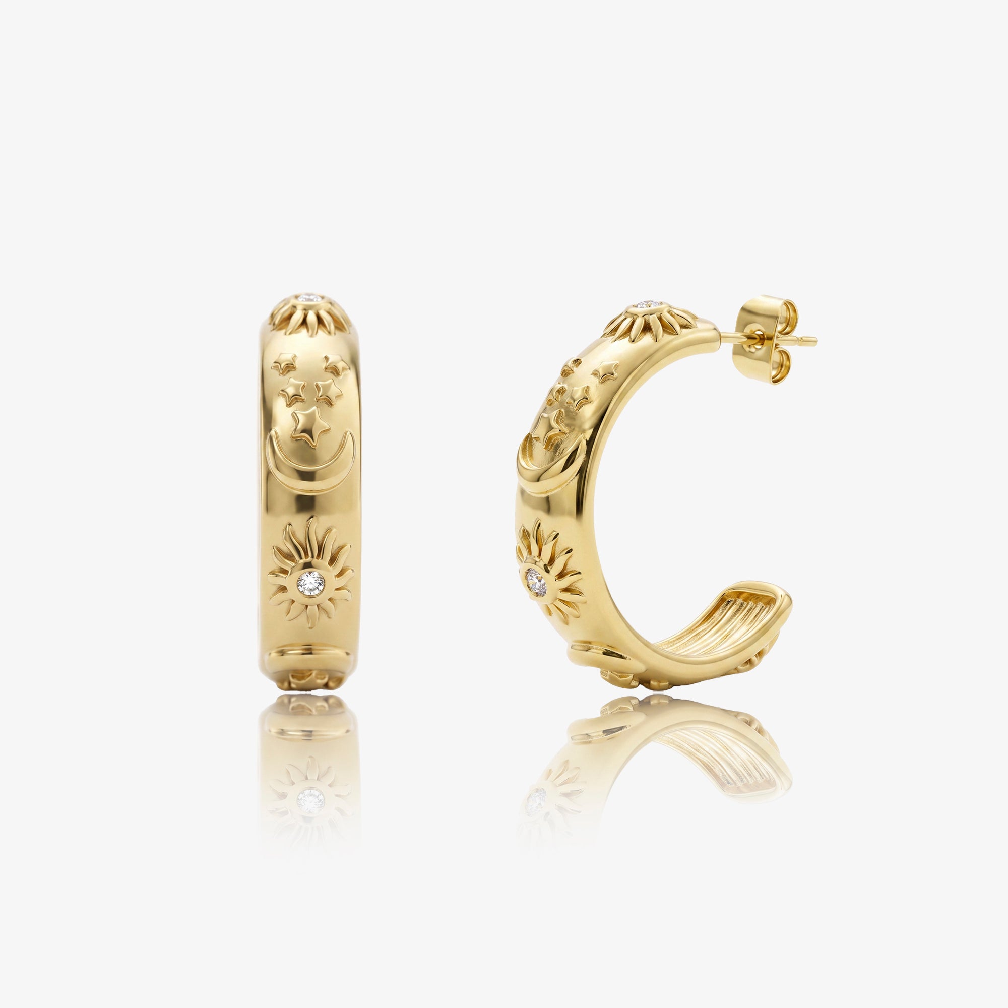 Boucles d’oreilles Radiant Luna