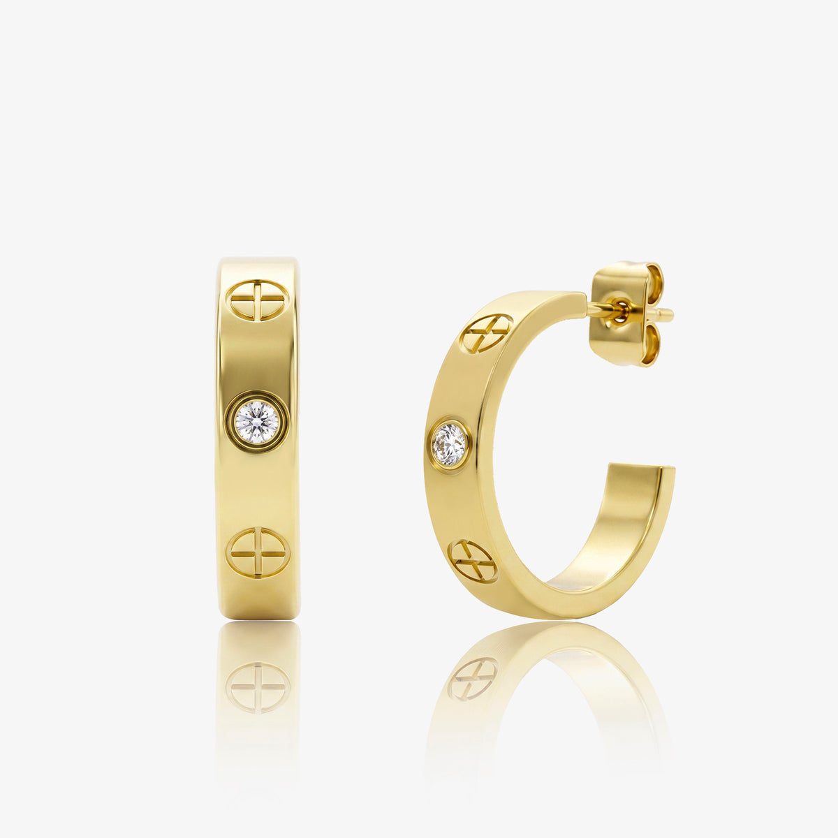 Rich Babe Earrings - EVRYJEWELS
