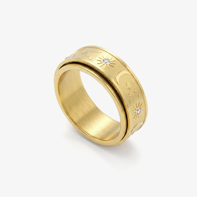 Infinite Stars Fidget Ring - EVRYJEWELS