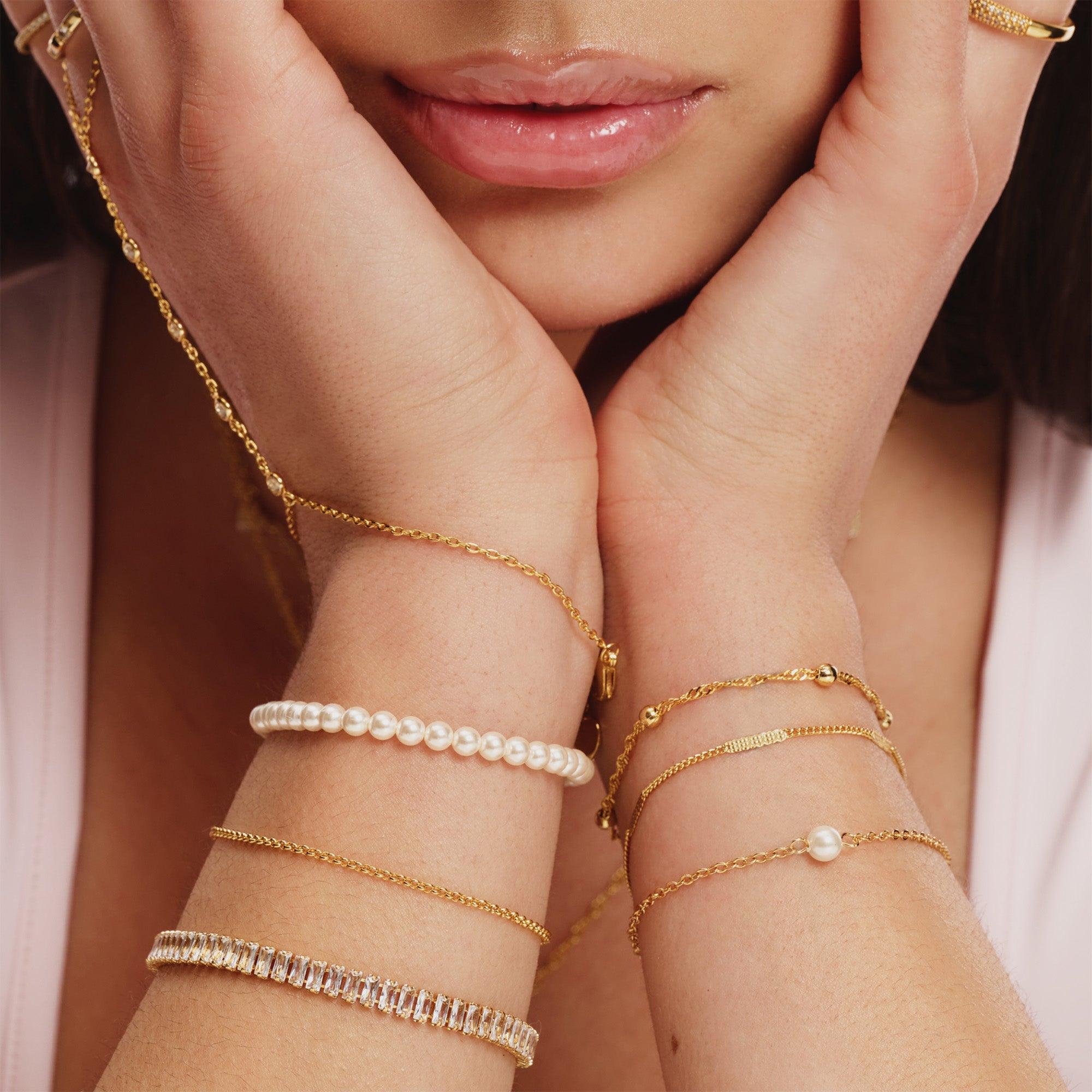 Girly Pearly Bracelet - EVRYJEWELS