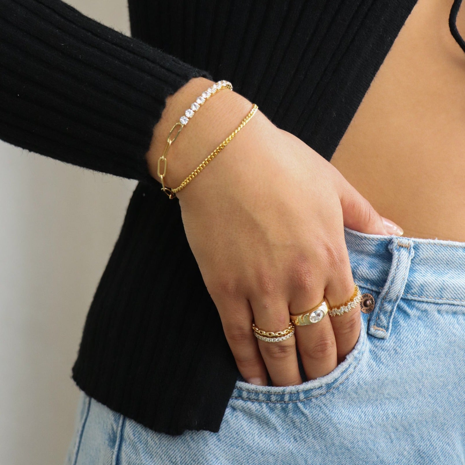 Lover Girl Bracelet Gold