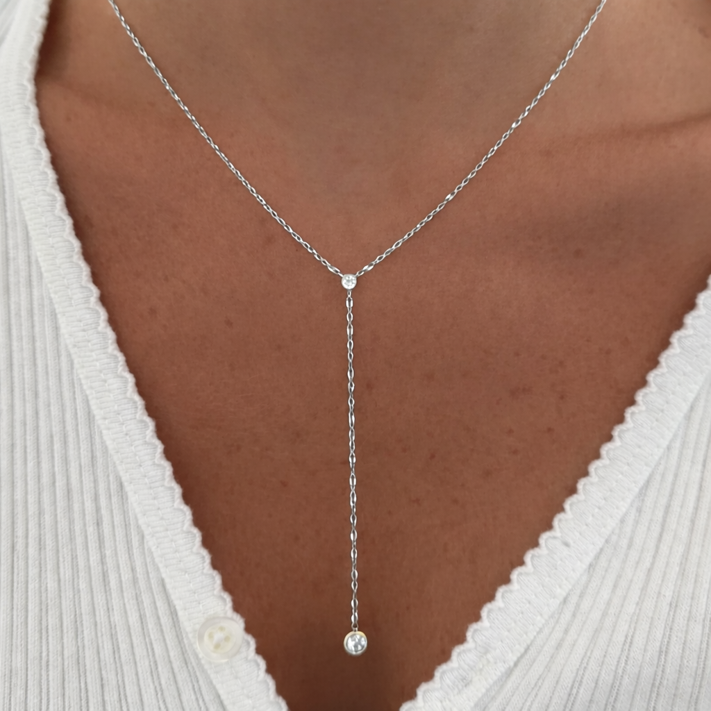 Falling Star Lariat Necklace - EVRYJEWELS