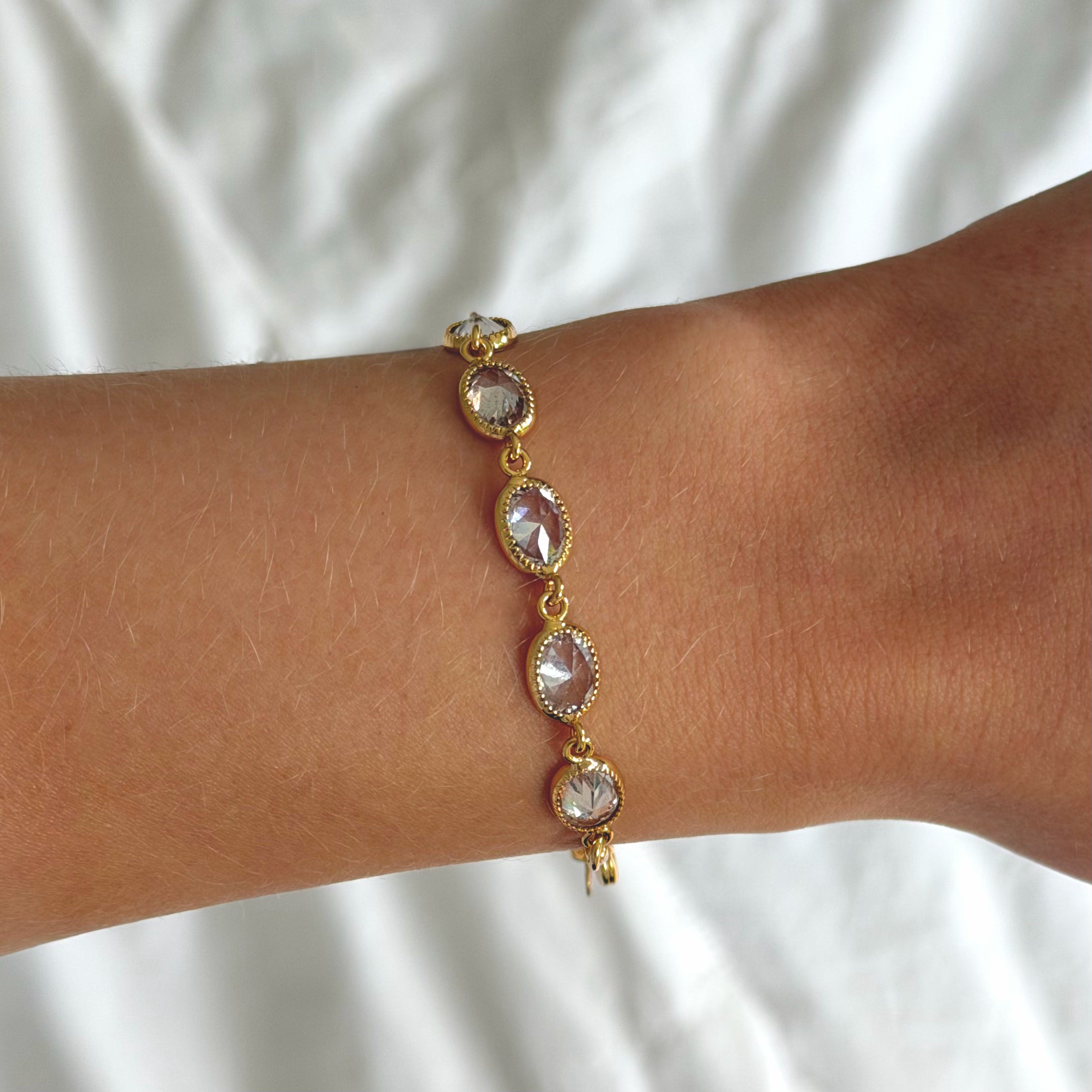 Bracelet Dripping in Ice