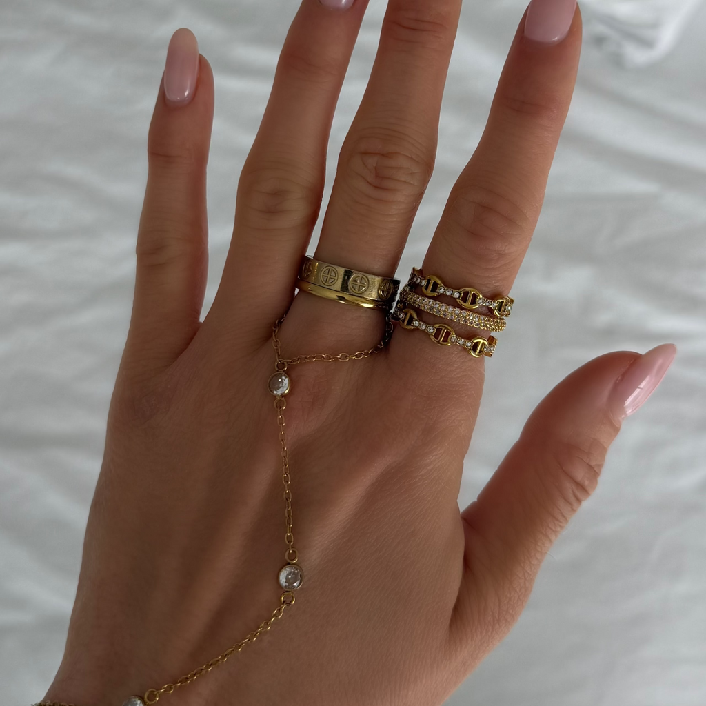 Dolce Iconic Stacked Ring - EVRYJEWELS