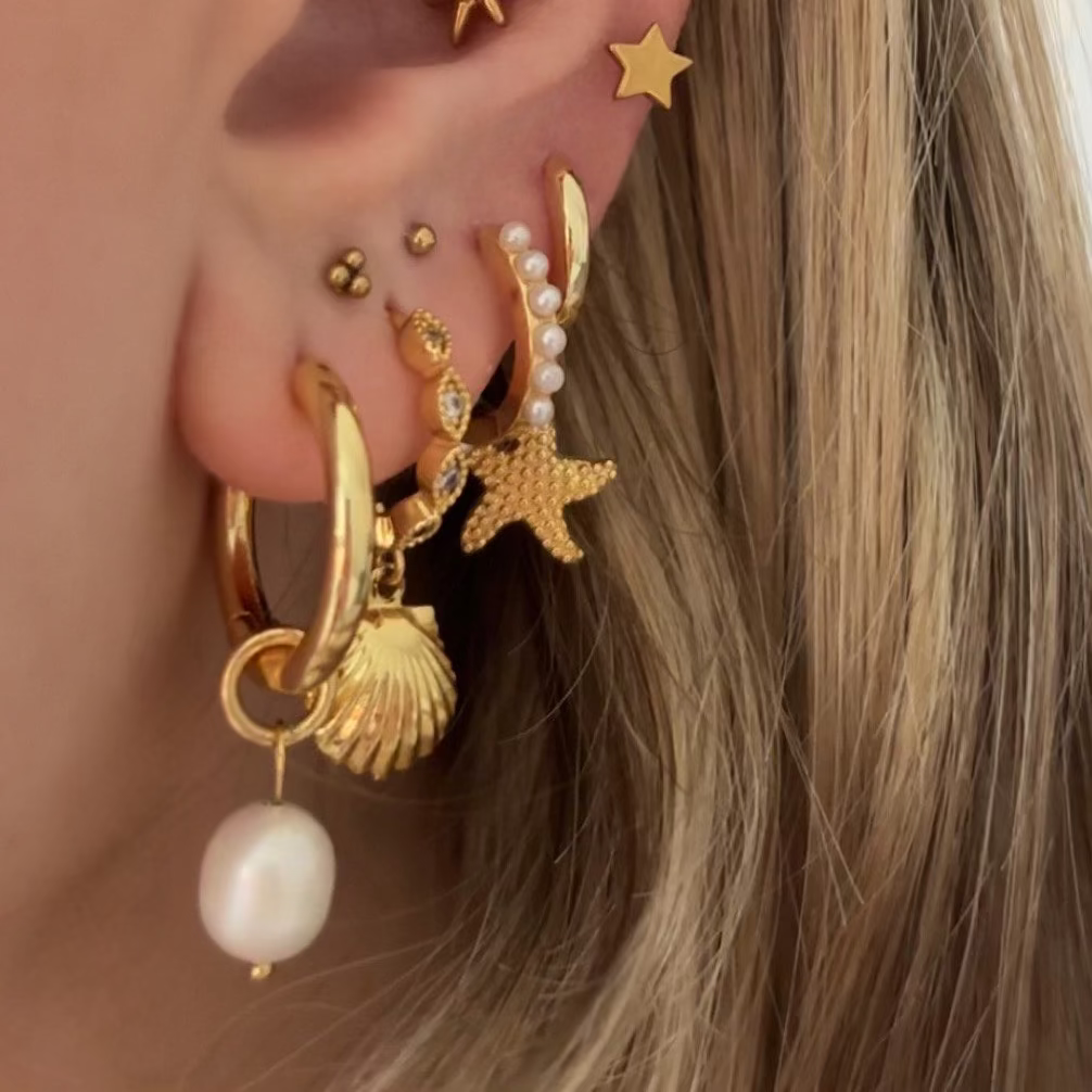Coastal Girl Waterproof Earrings - EVRYJEWELS