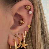 Starry Eyes Duo Flat Back Earring Bundle - EVRYJEWELS
