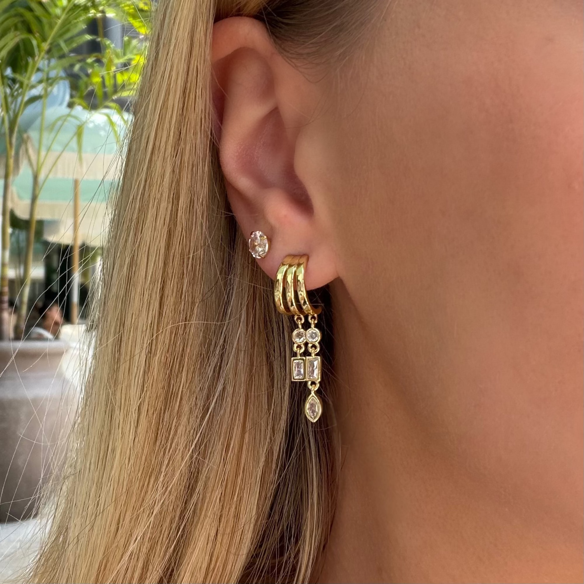 Icy Chain Earrings - EVRYJEWELS