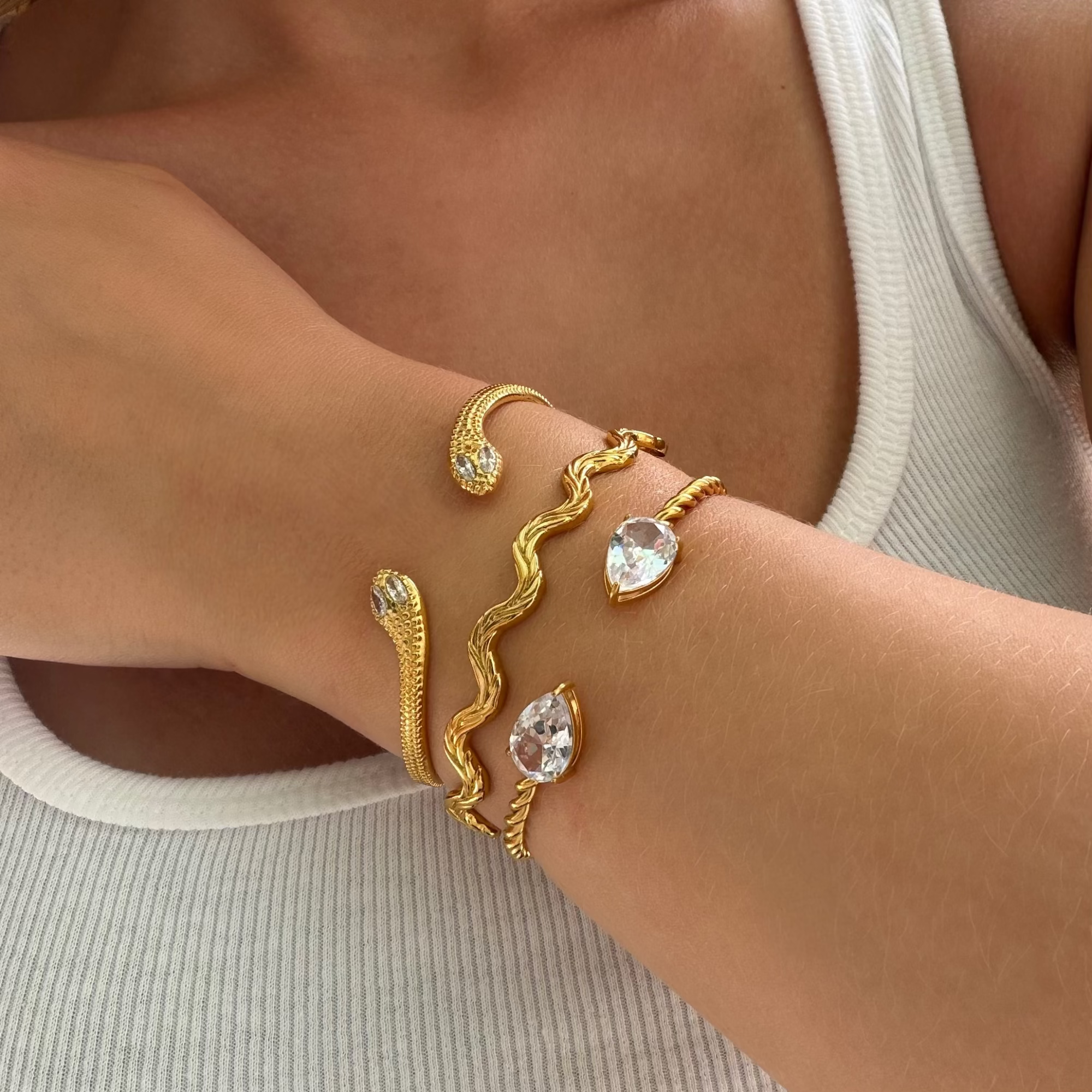 Viper Energy Bangle - EVRYJEWELS