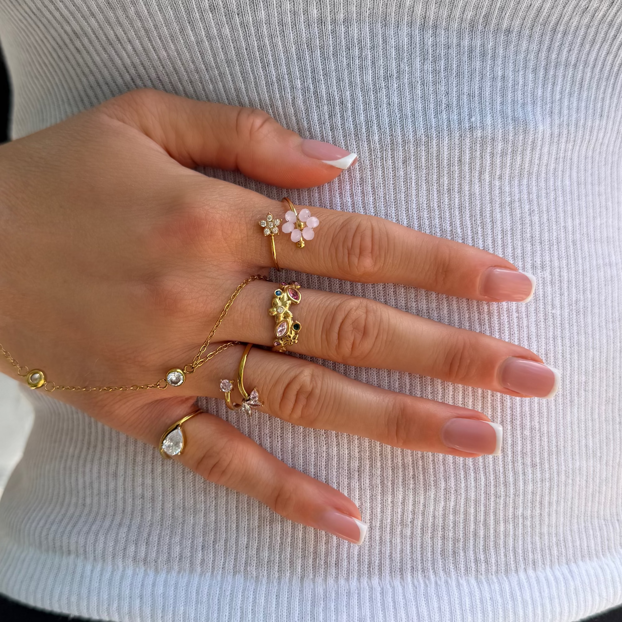 Prism Petal Ring - EVRYJEWELS