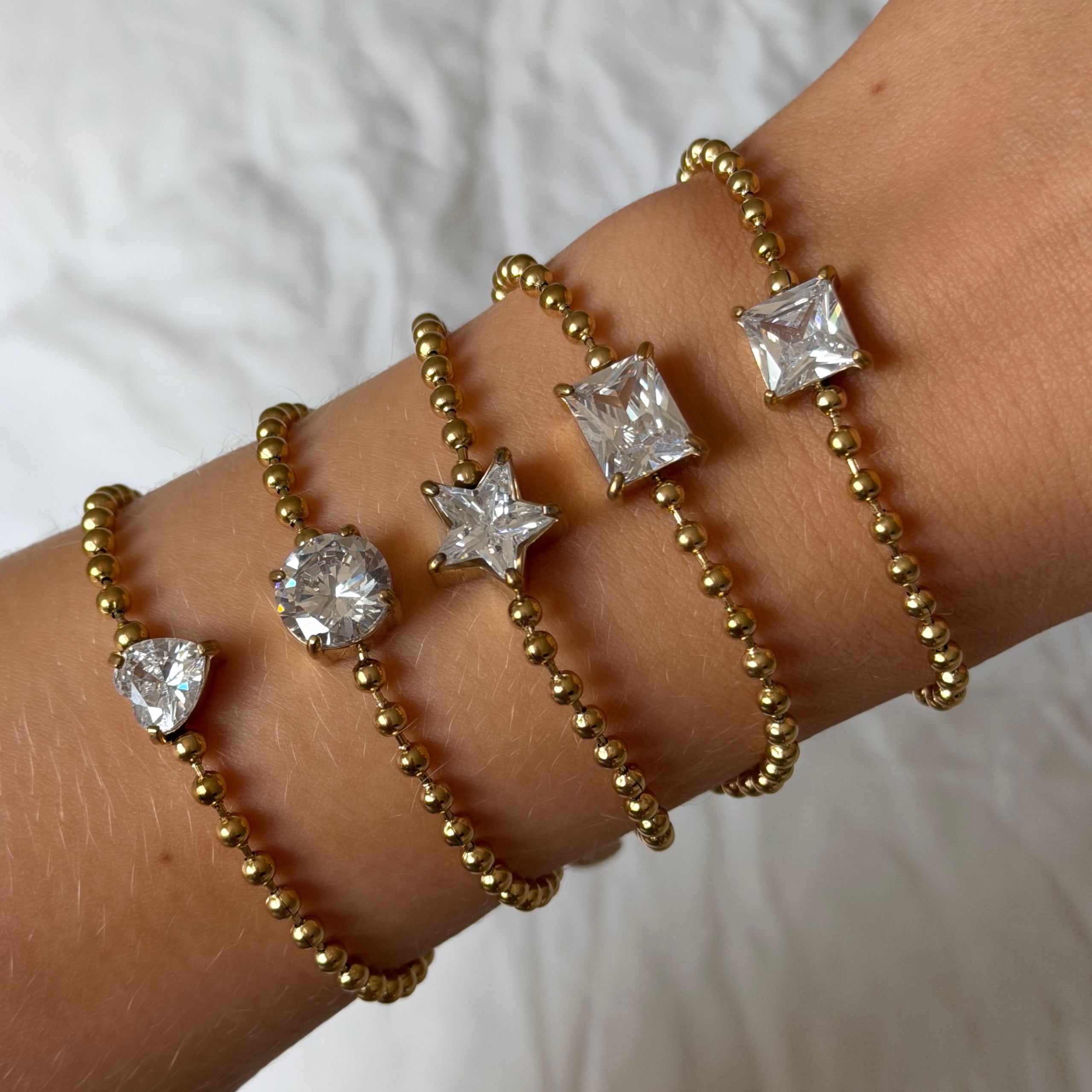 Dreamy Spark 5 Piece Beaded Bracelet Set - EVRYJEWELS