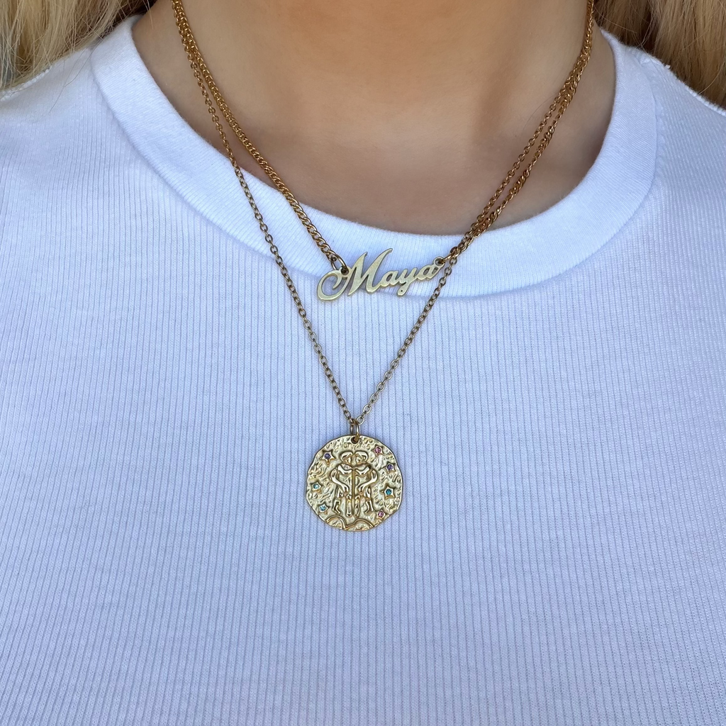 It's Not Me It's My Sign Necklace - EVRYJEWELS