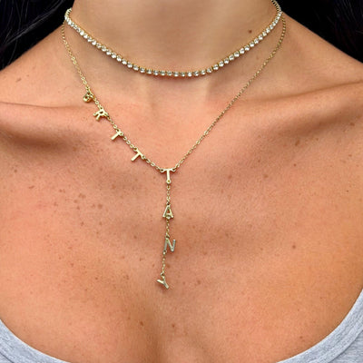 Nena Tennis Necklace - EVRYJEWELS