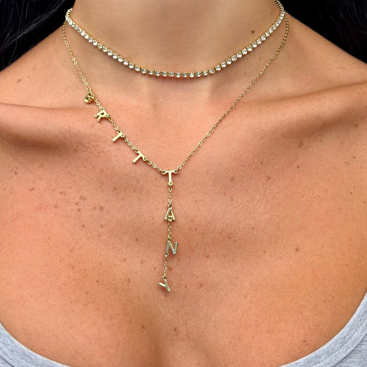 Nena Tennis Necklace - EVRYJEWELS