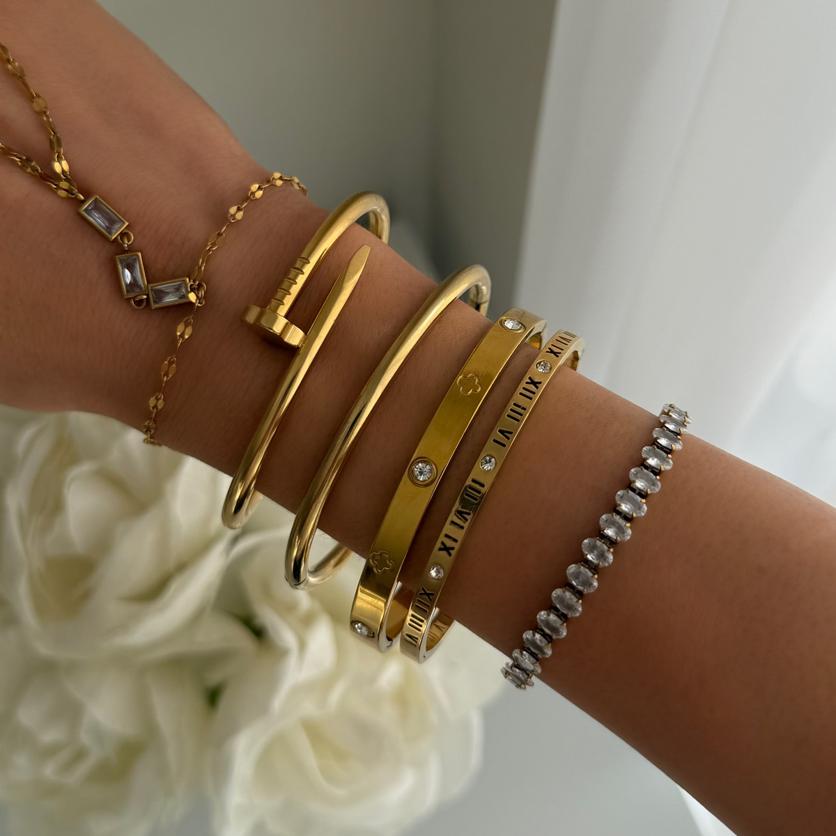 Bracelet Three Wishes Tennis