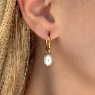 Pure Pearl Earrings - EVRYJEWELS