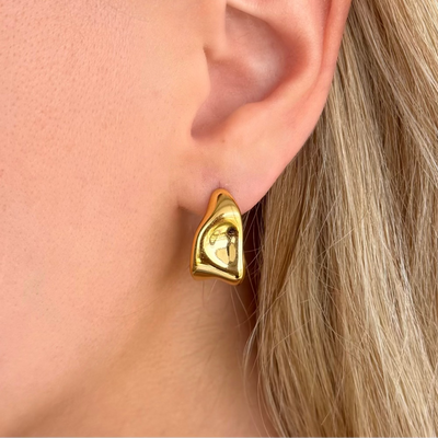 Liquid Dreams Hoop Earrings - EVRYJEWELS