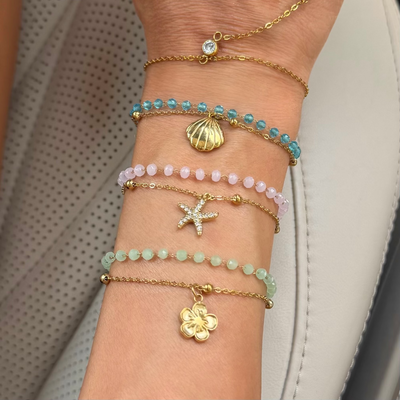 Double Layer Coastal Charm Bracelet - EVRYJEWELS