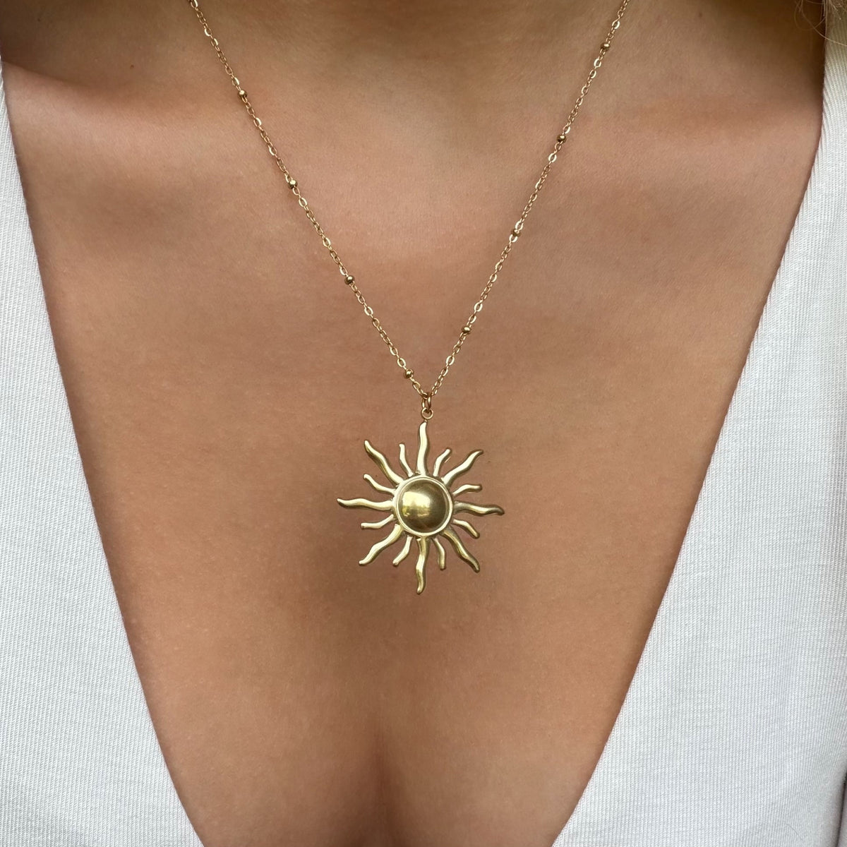 Sun Burst Necklace - EVRYJEWELS