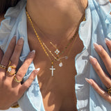 Shiny Pin Necklace - EVRYJEWELS