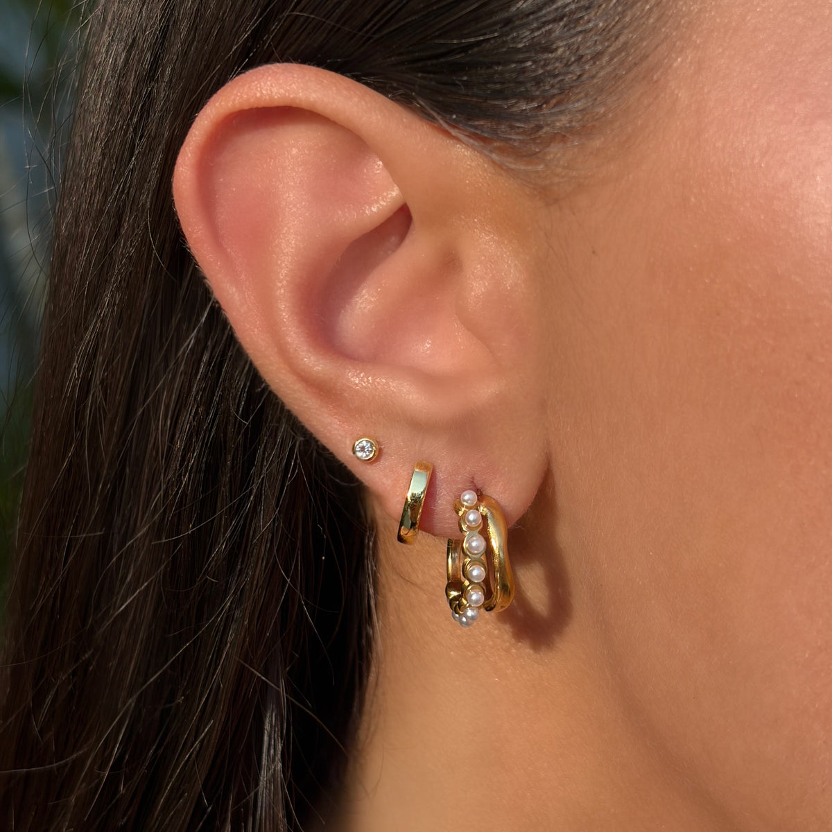 Ma Cherie Hoop Earrings