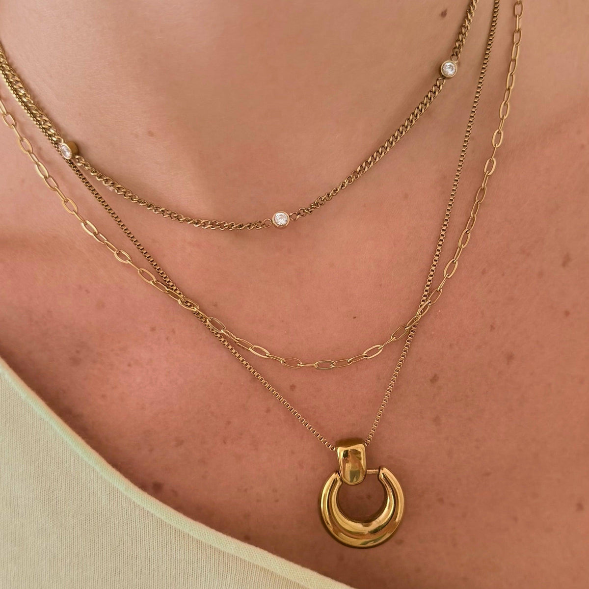 Aveline Layered Necklace - EVRYJEWELS