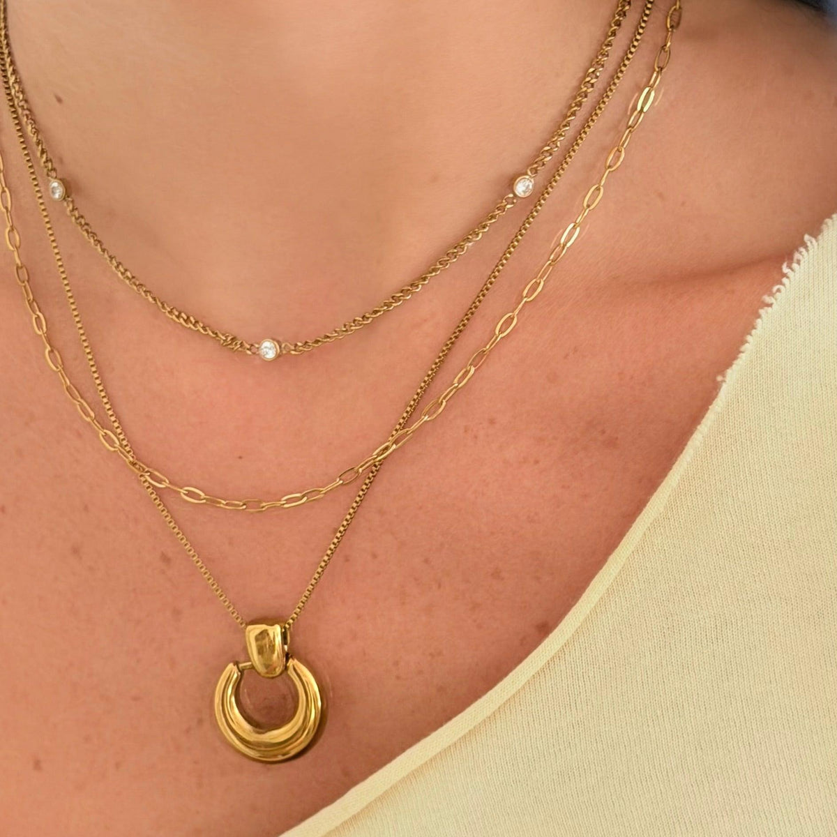 Aveline Layered Necklace - EVRYJEWELS