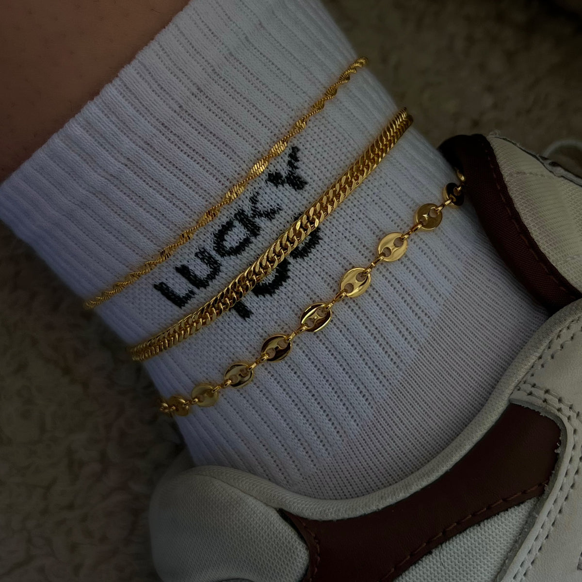 Goldilocks Anklet