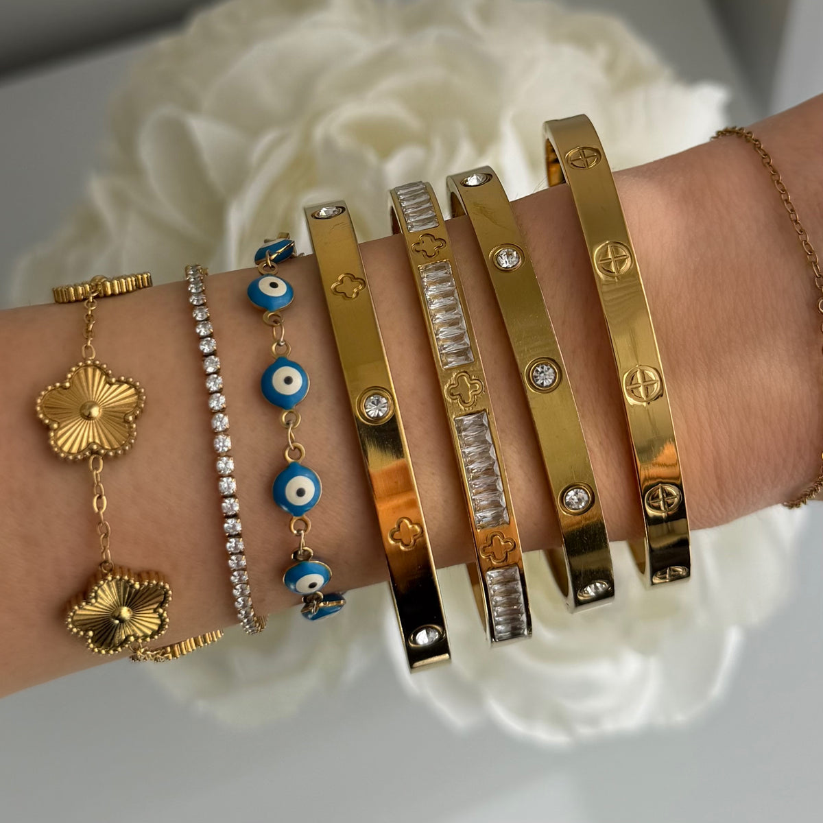 Linked Babe Bangle - EVRYJEWELS