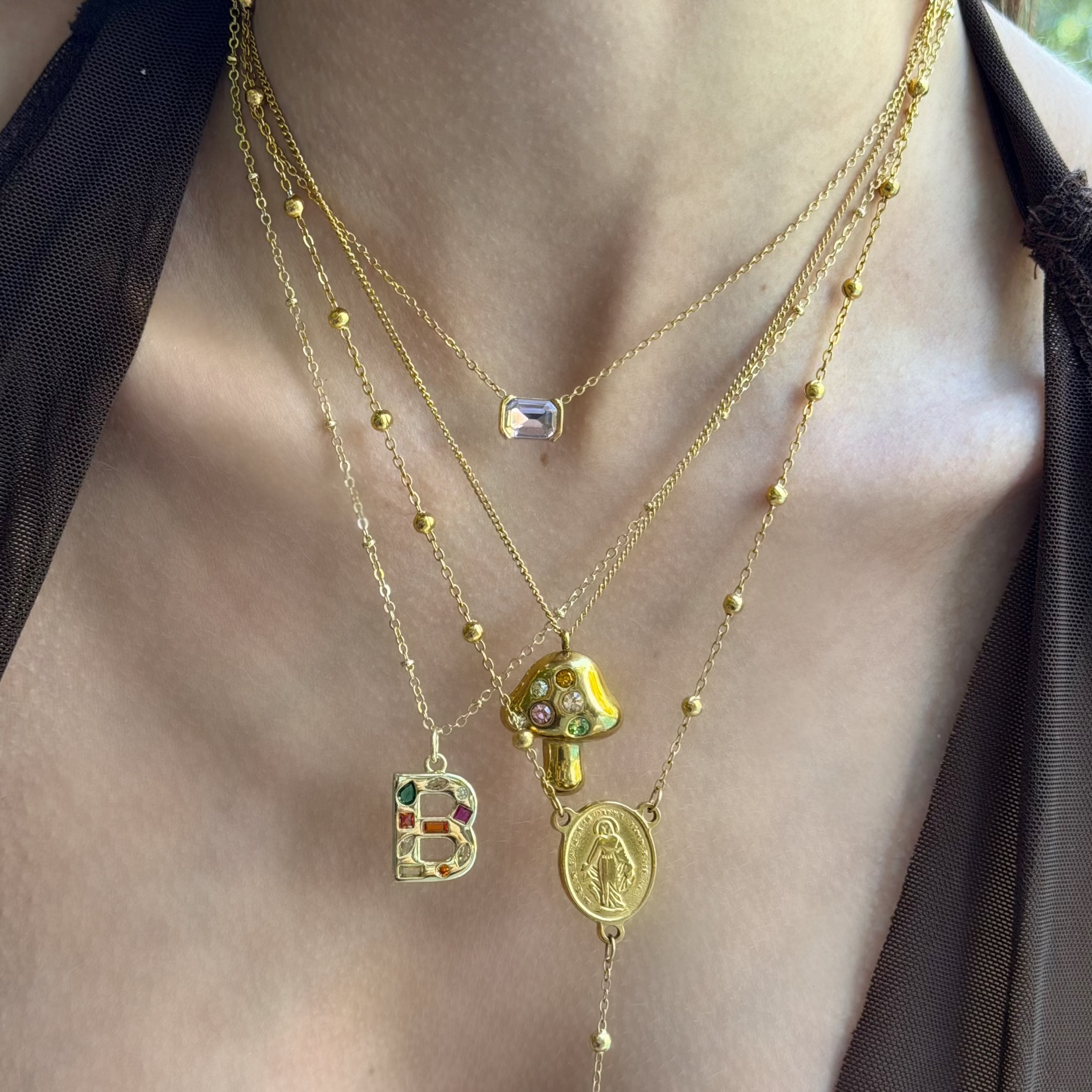 Fairy Mushroom Necklace - EVRYJEWELS