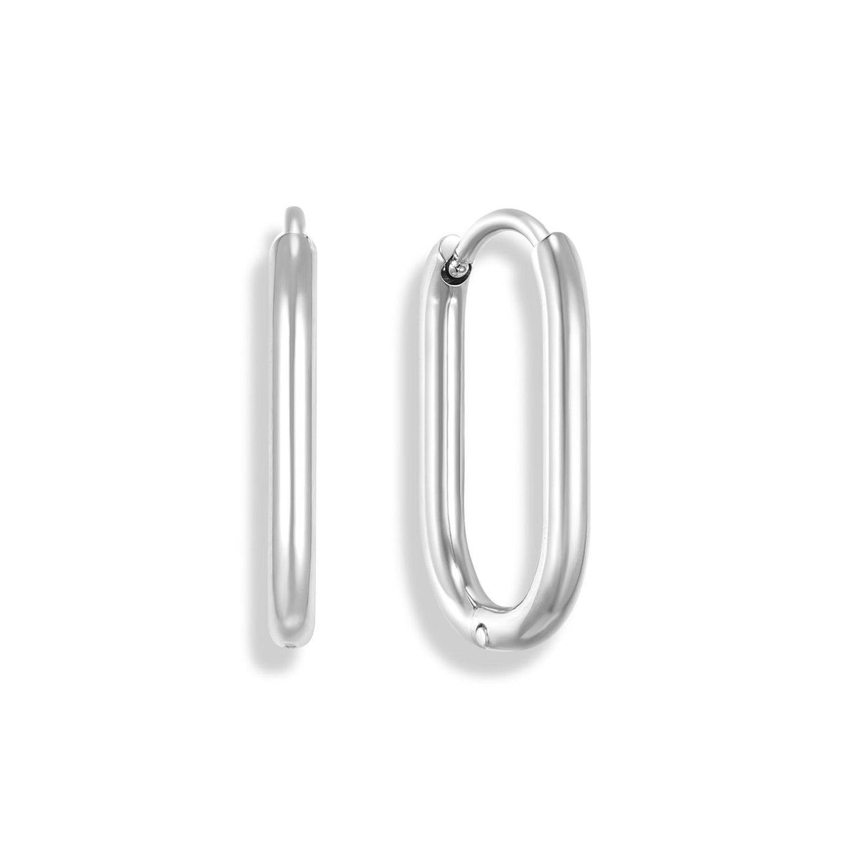 Fair and Square Hoops - EVRYJEWELS